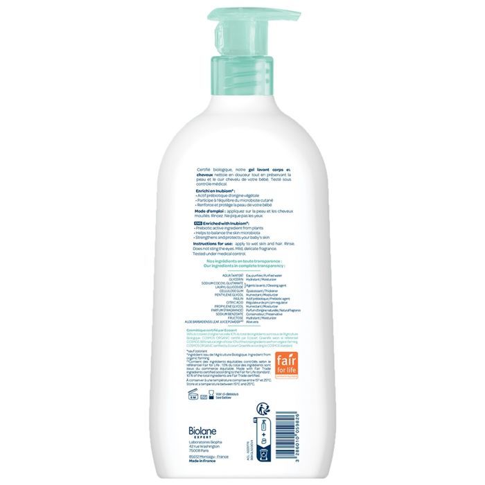 Biolane Expert Gel Detergente Corpo e Capelli 500ml