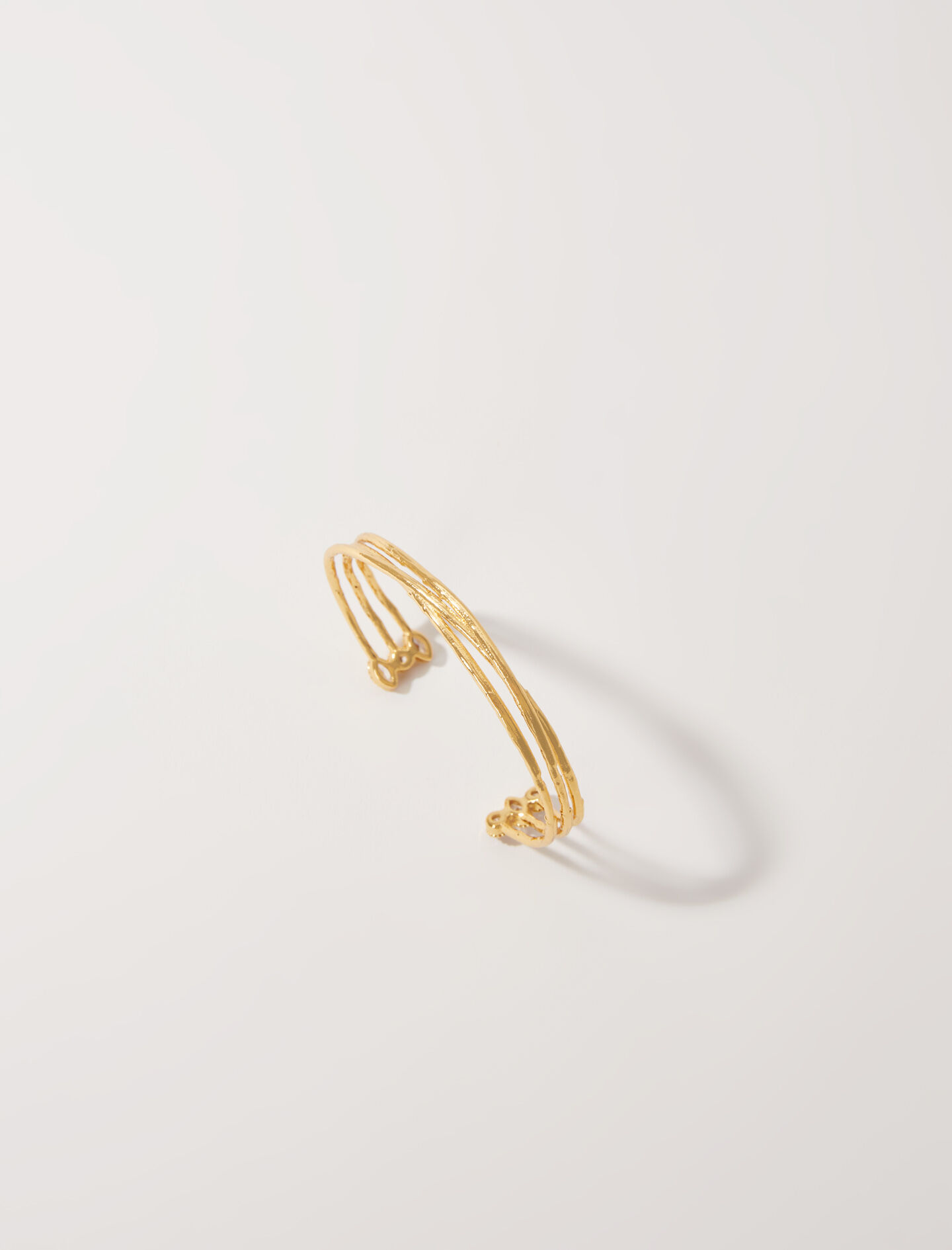 Verguld armbandje van gerecycled messing
