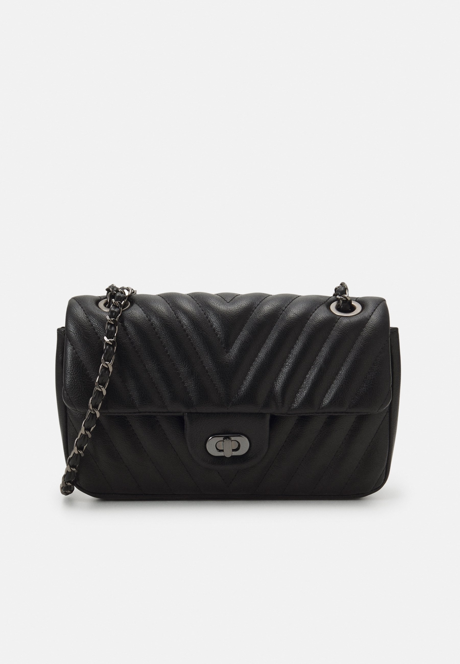 Sac bandoulière Gina Tricot - noir