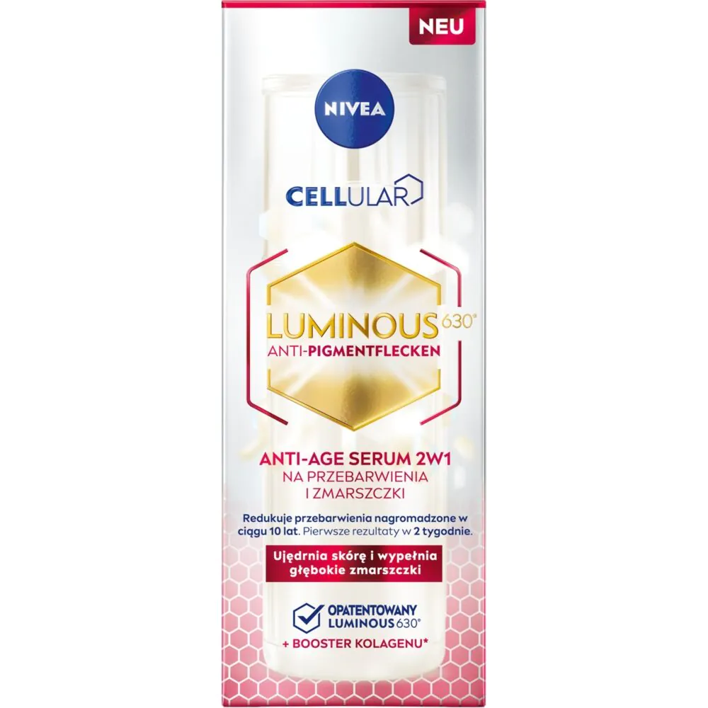 Nivea Cellular Luminous Anti Age 2w1 Serum na przebarwienia i zmarszczki