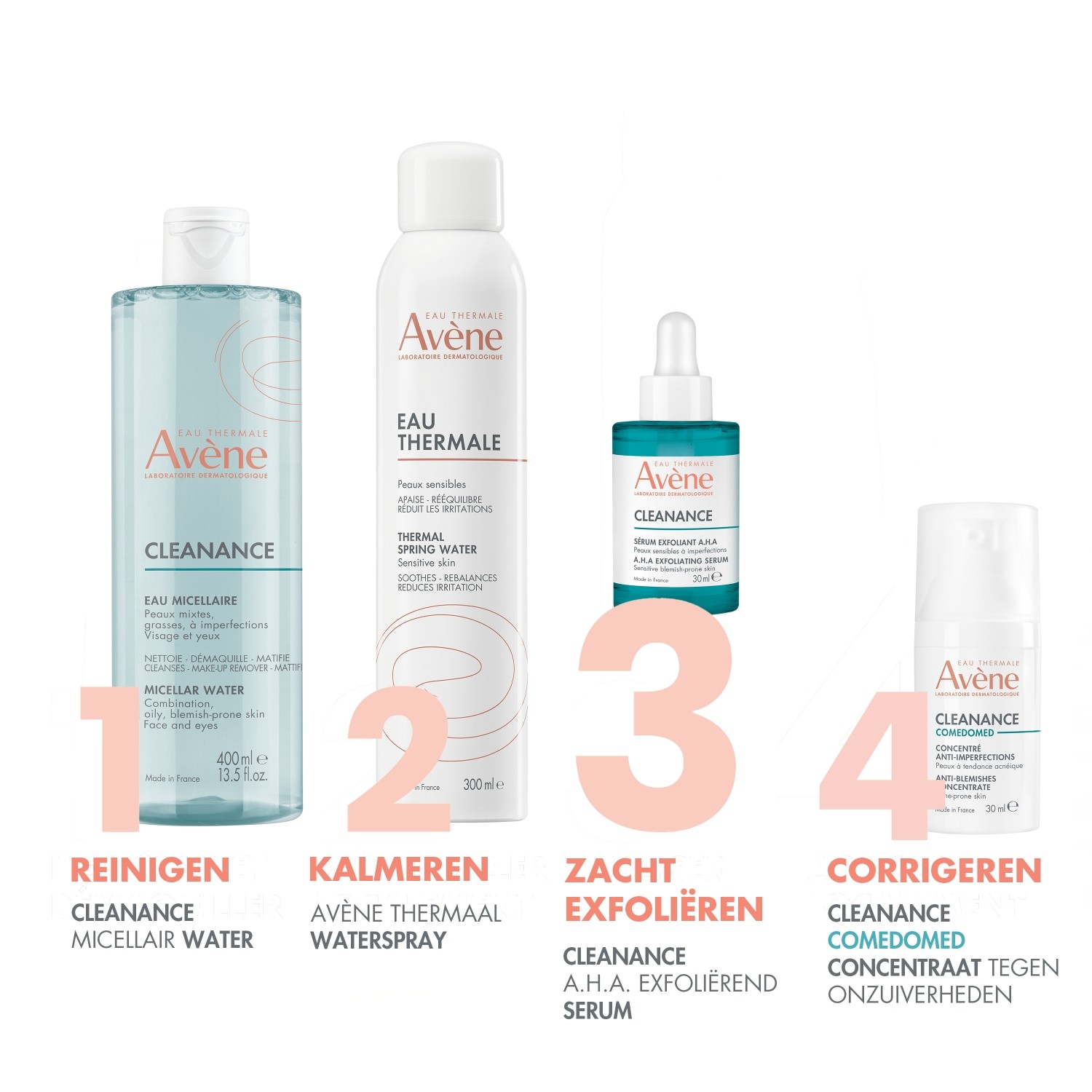 Avène Glowserum Cleanance AHA peeling-serum - 30 ml