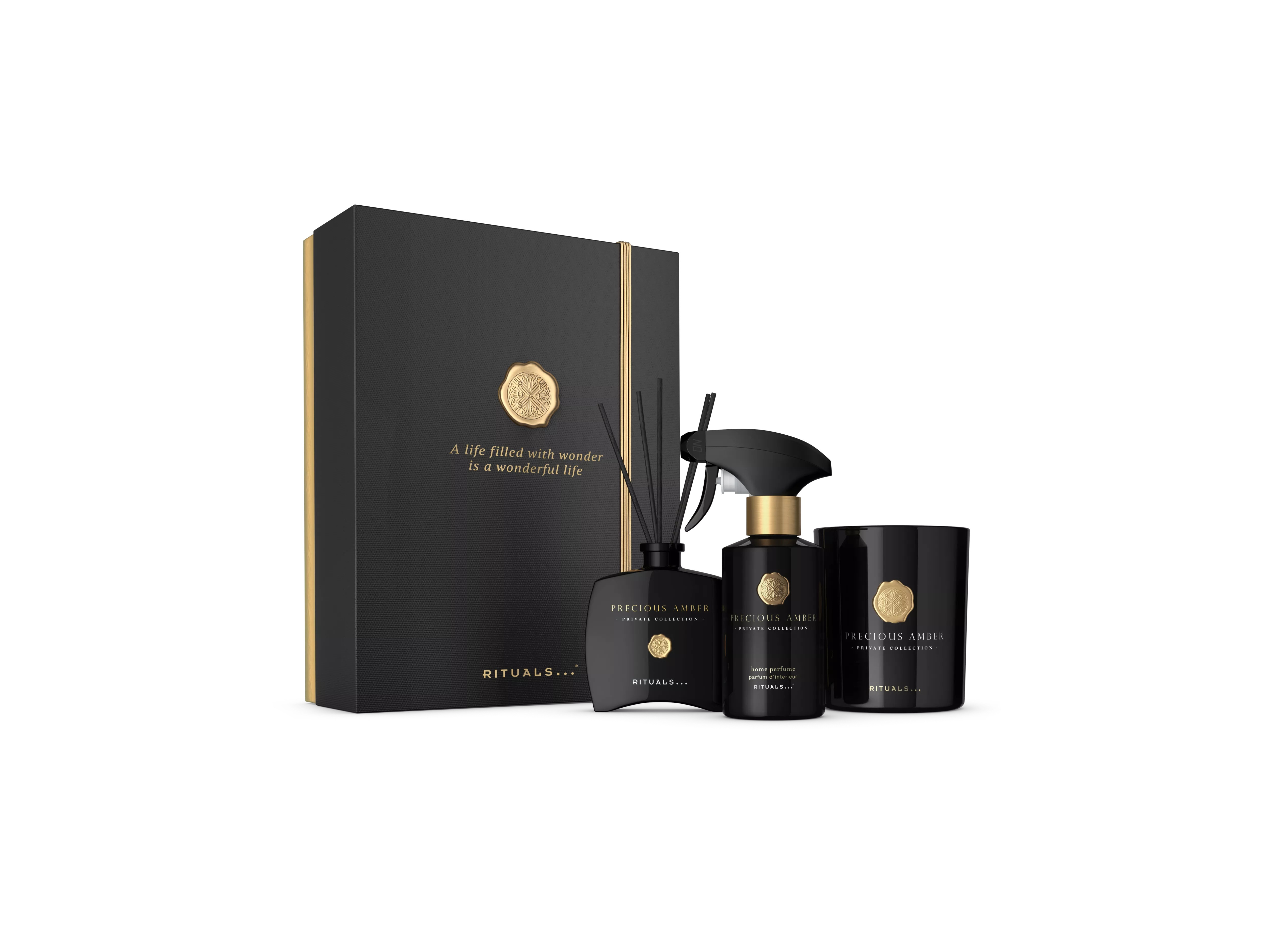 Set cadou chihlimbar prețios L