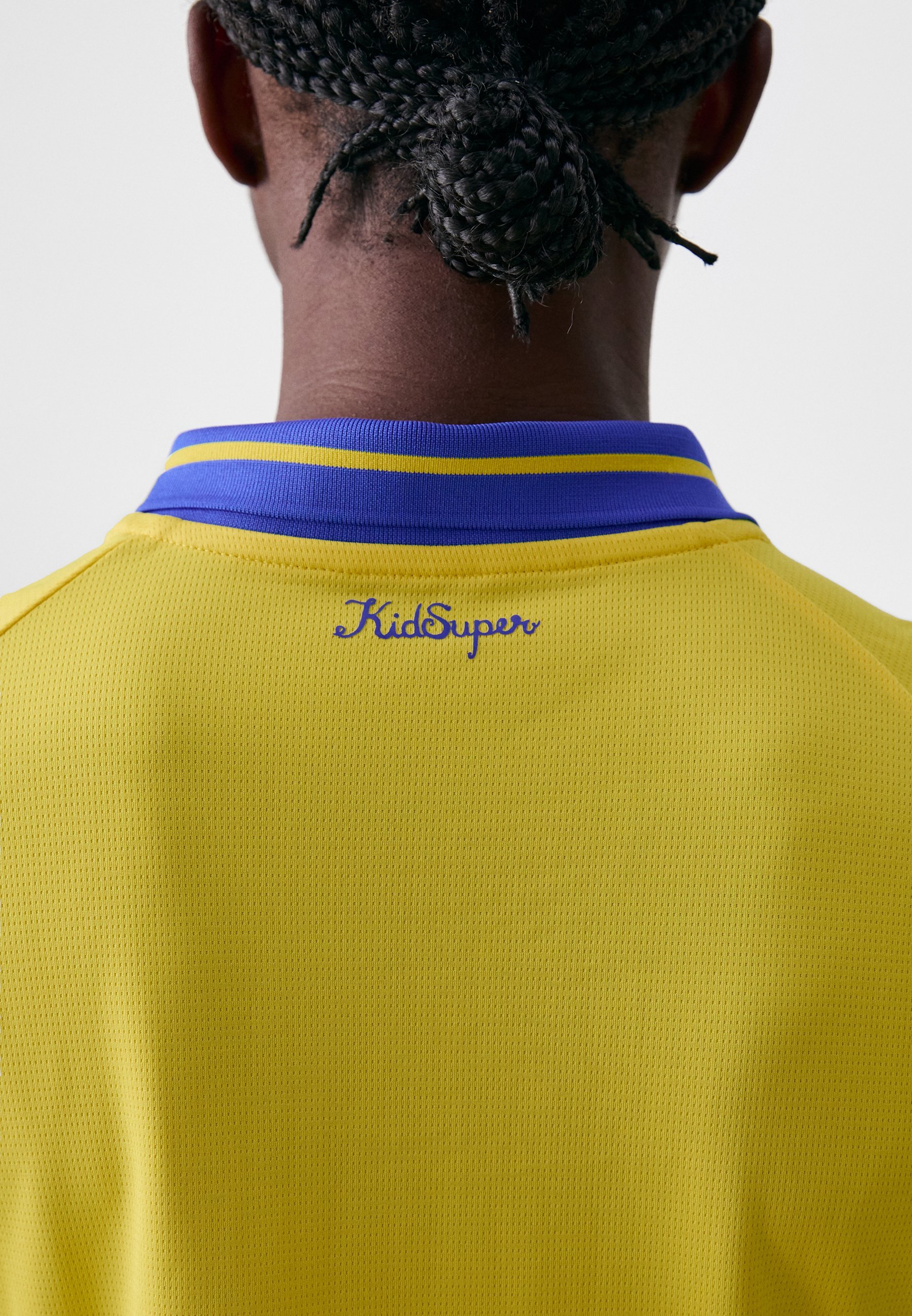 Maillot réplique Puma KIDSUPER MAMELODI SUNDOWNS FC pour enfant - Jaune Pelé/vert vif