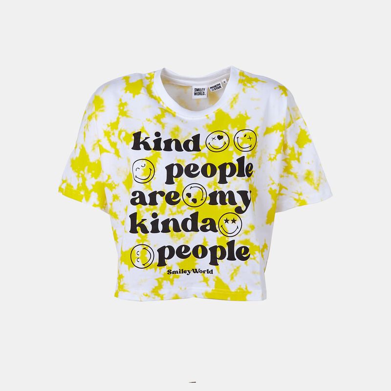 T-shirt med dammotiv från NORTH STAR X SMILEYWORLD®