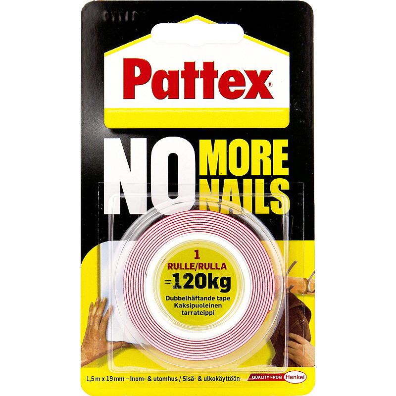 Pattex No más clavos Cinta Viper 120 kg Pattex