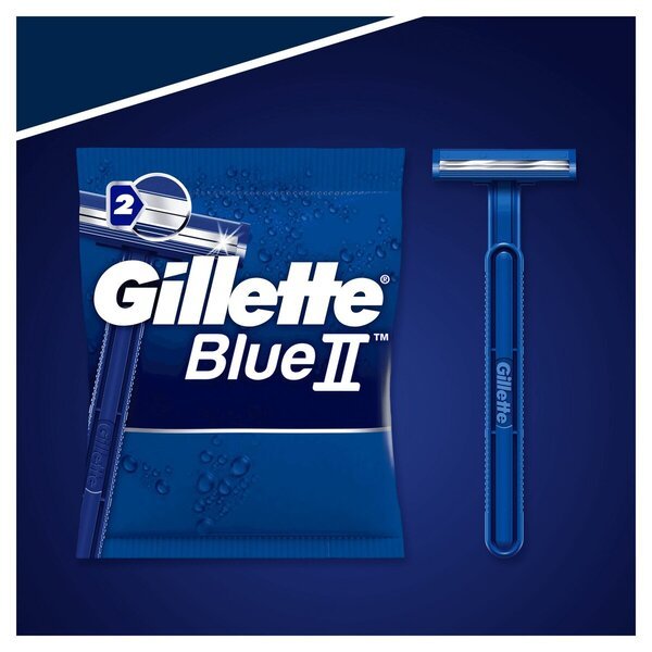 Jednorazové holiace strojčeky Gillette Blue II<br>5 kusov
