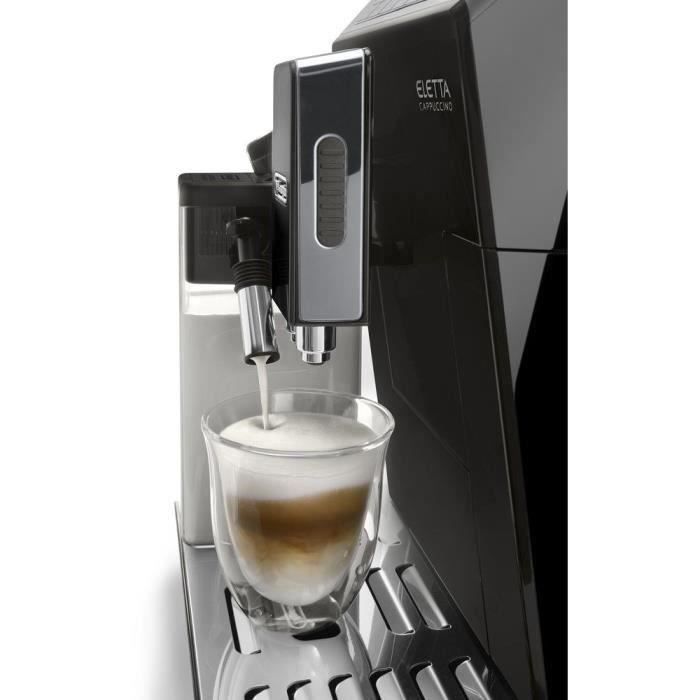 Machine à café avec broyeur - DELONGHI - ECAM 44.660.B - 1450 W - 400 g de grains - Noir