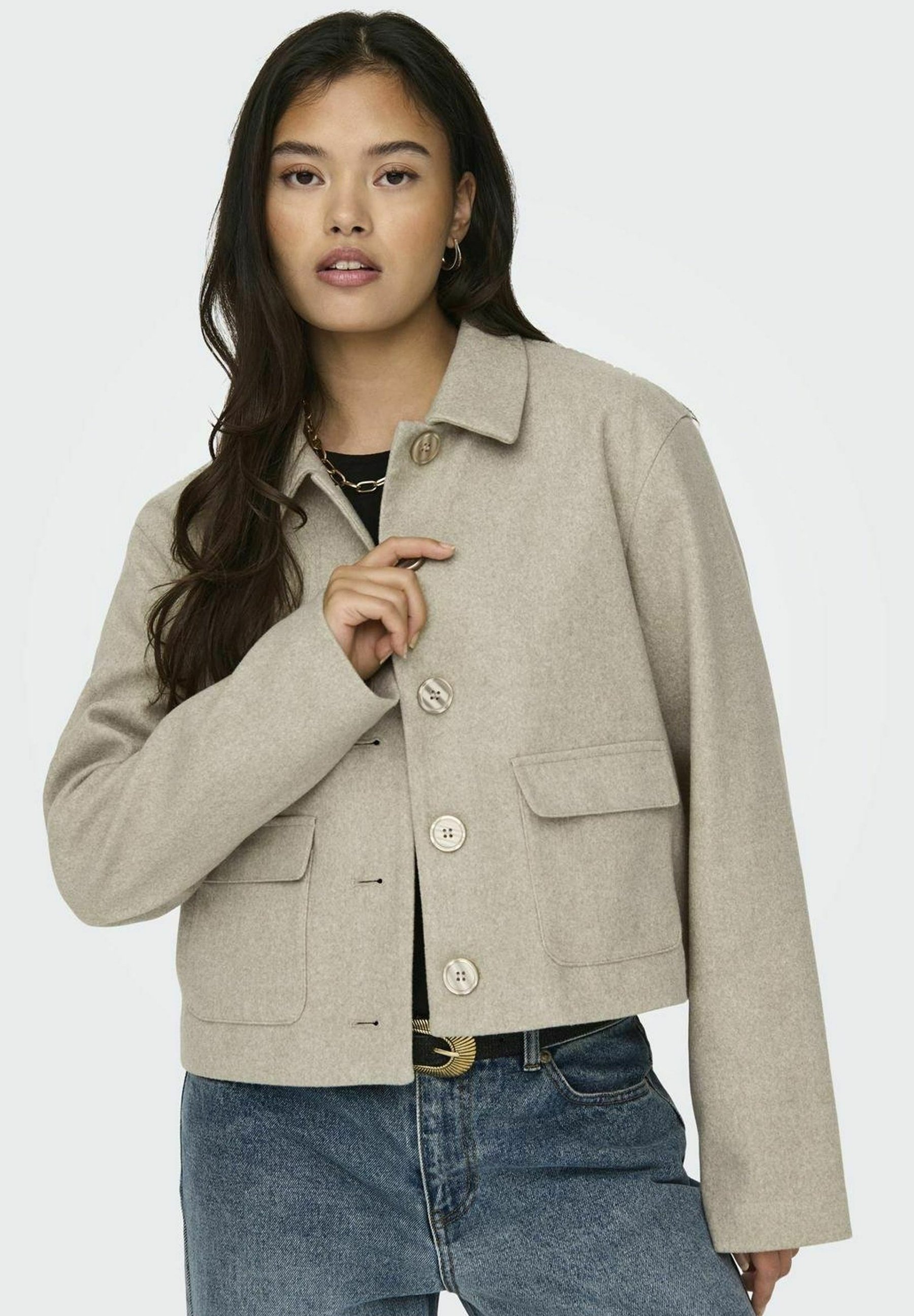 JDY JDYCALLIE GIACCA CORTA - Giacca leggera - incenso