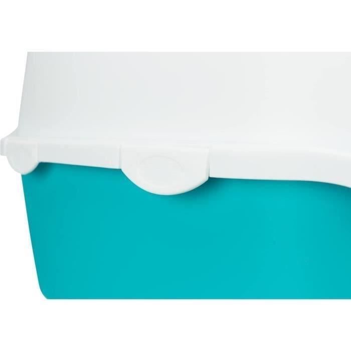 TRIXIE Vico Litter Box 40*40*56 cm - Aquamarine - For Cats