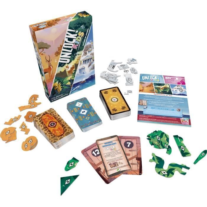 Entdecke! Kindergeschichten und Mythen | Asmodee – Escape Game – 3 Geschichten mit je 2 Abenteuern – Ab 6 Jahren