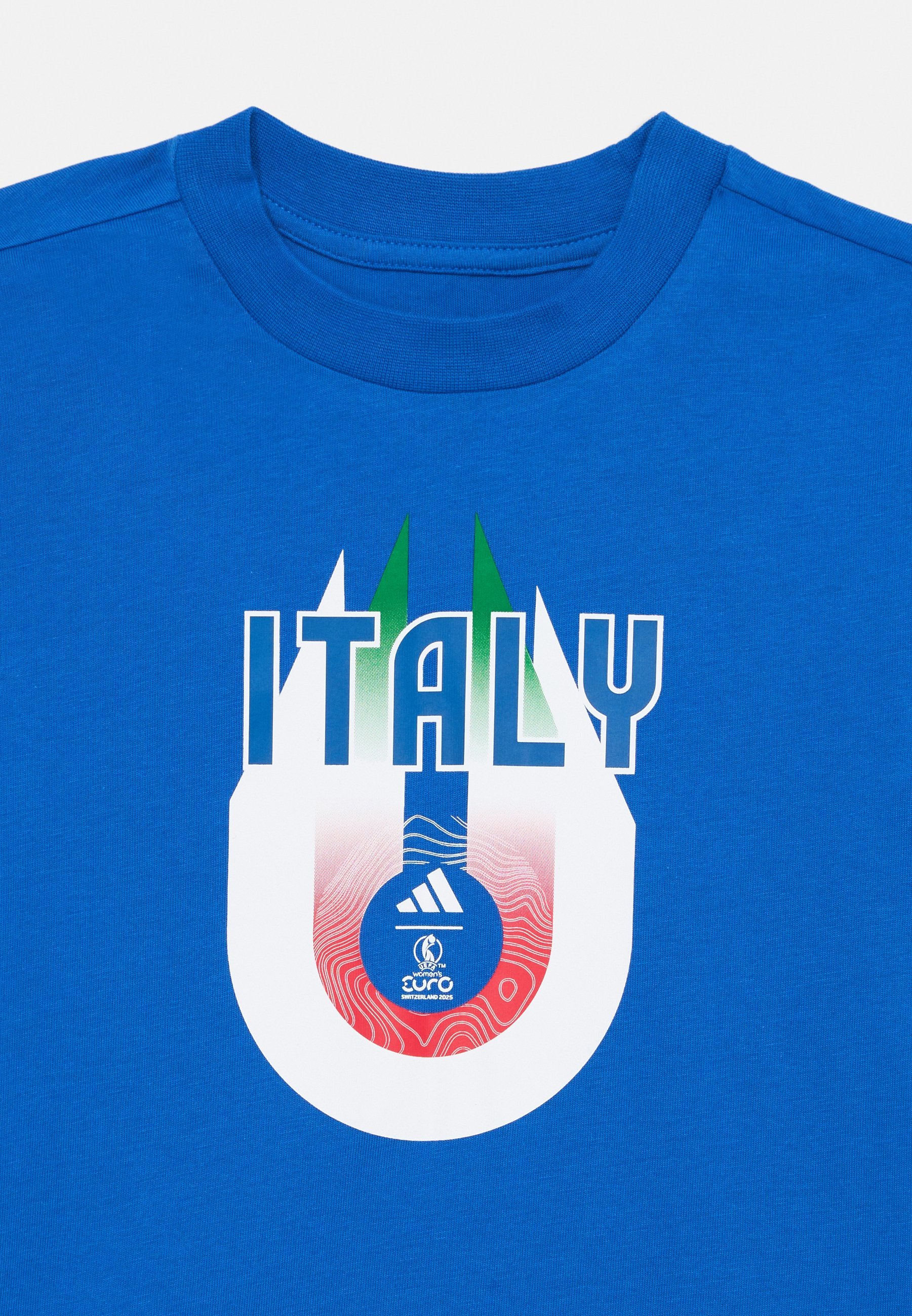 adidas Performance ITALY TEE YOUTH UNISEX - Sport T-shirt - blauw