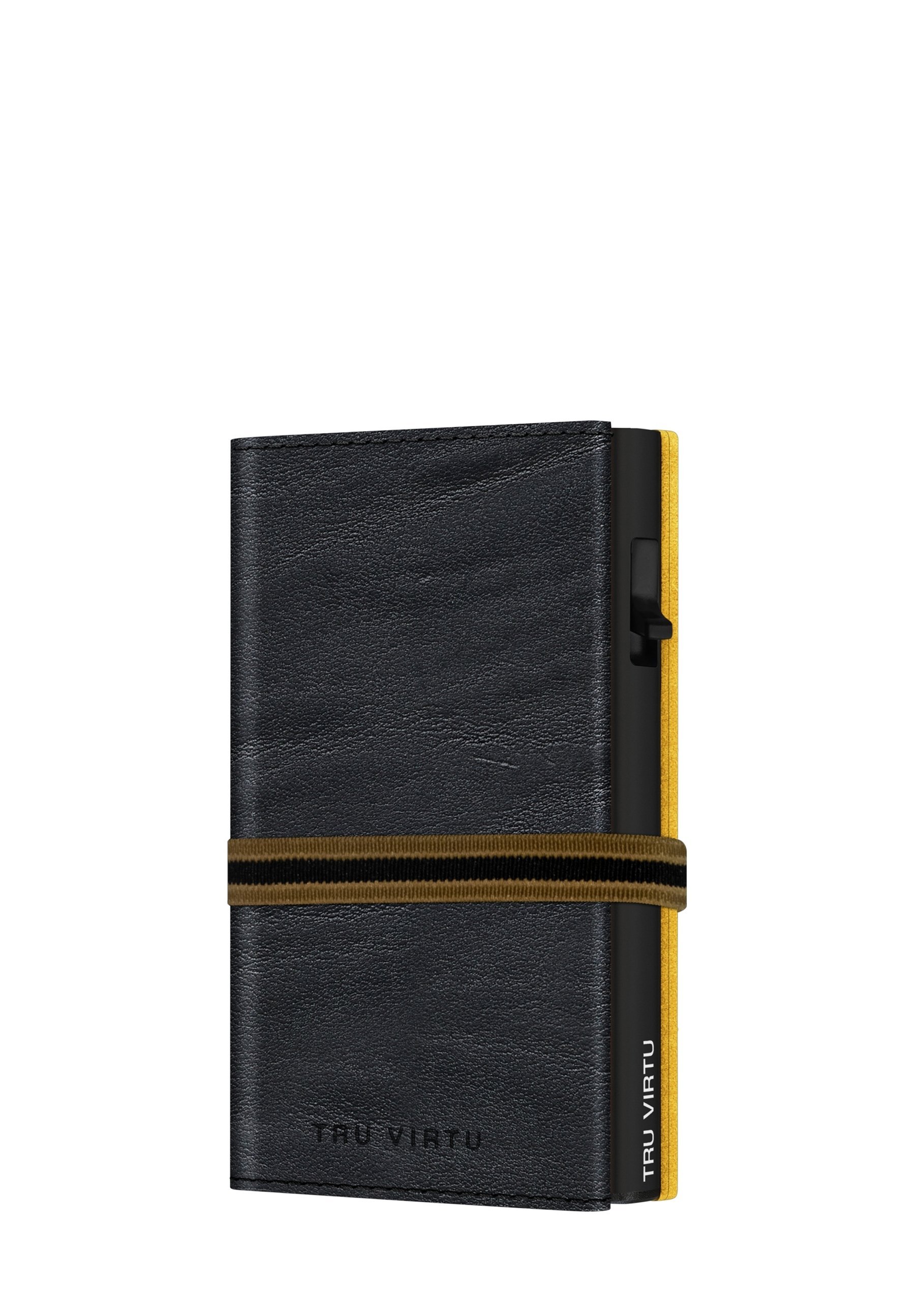 Portafoglio Tru Virtu Click & Slide Strap - nero terra