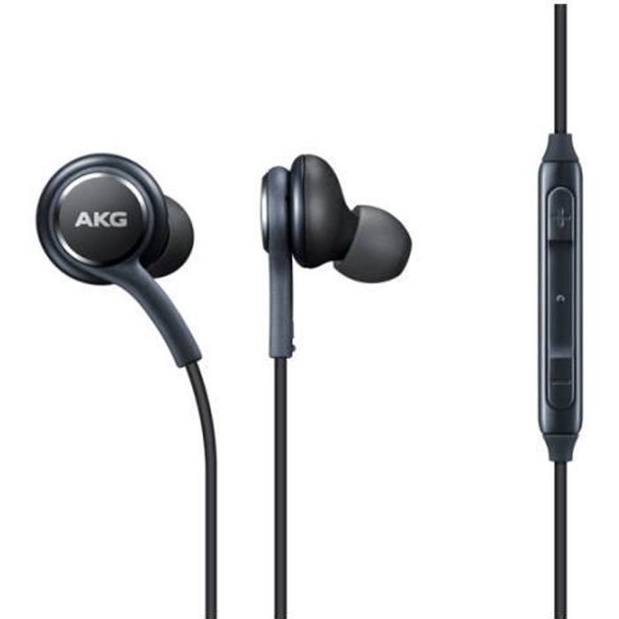 Paquete de 5 auriculares intrauditivos - Samsung - GALAXY S8 EO-IG955 - Conector minijack de 3,5 mm - Sintonizados por AKG