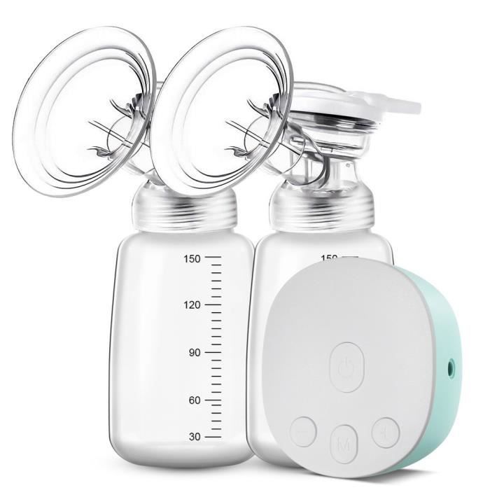 Tire-Lait électrique Double, Tire-Lait D'allaitement Double Portable Aspiration Sans Douleur Pour La Collecte De Lait
