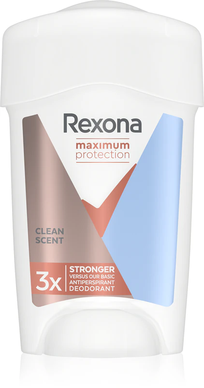 Krémový antiperspirant Rexona Maximum Protection Clean Scent