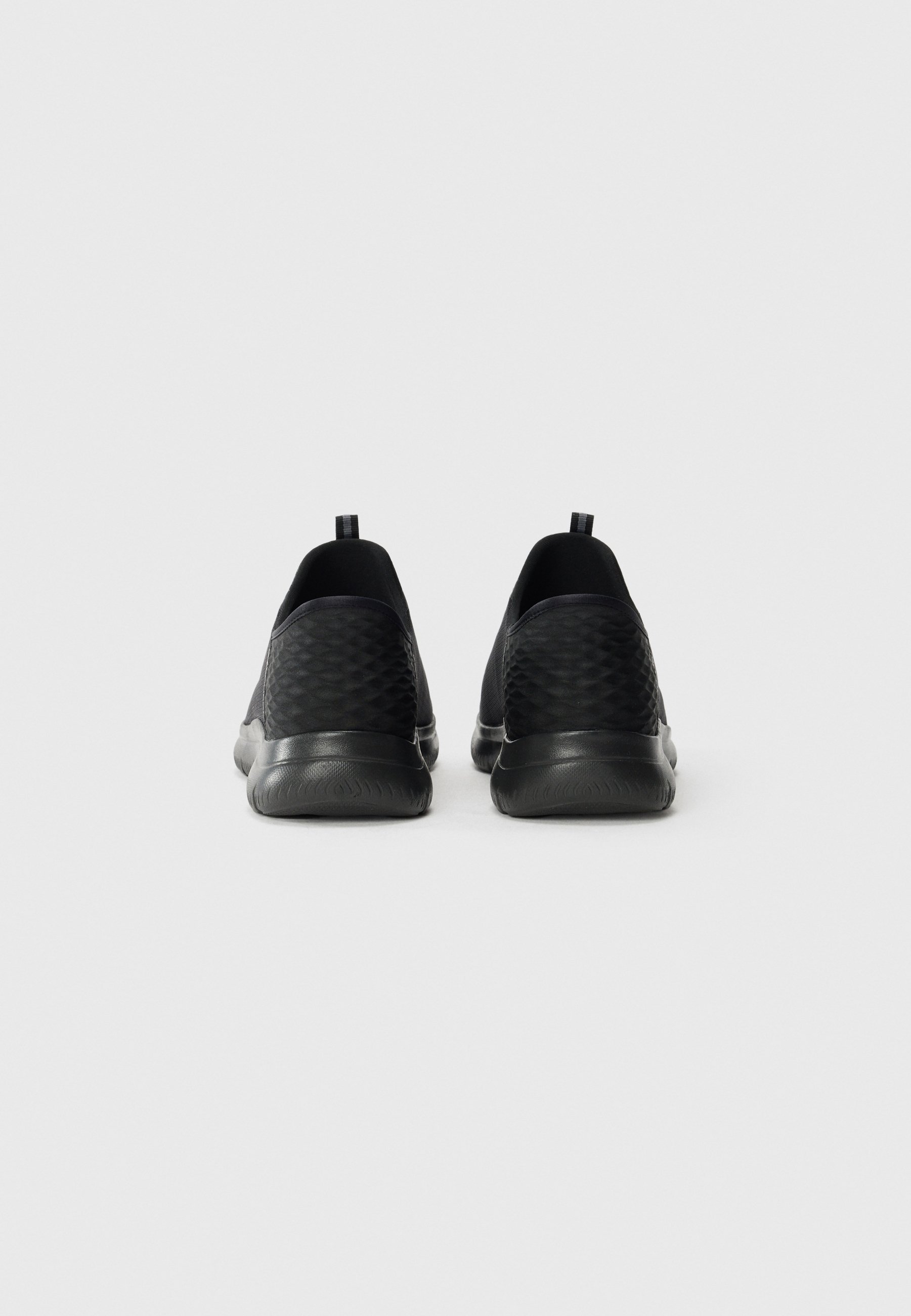 Skechers Wide Fit SUMMITS - Trampki - czarne