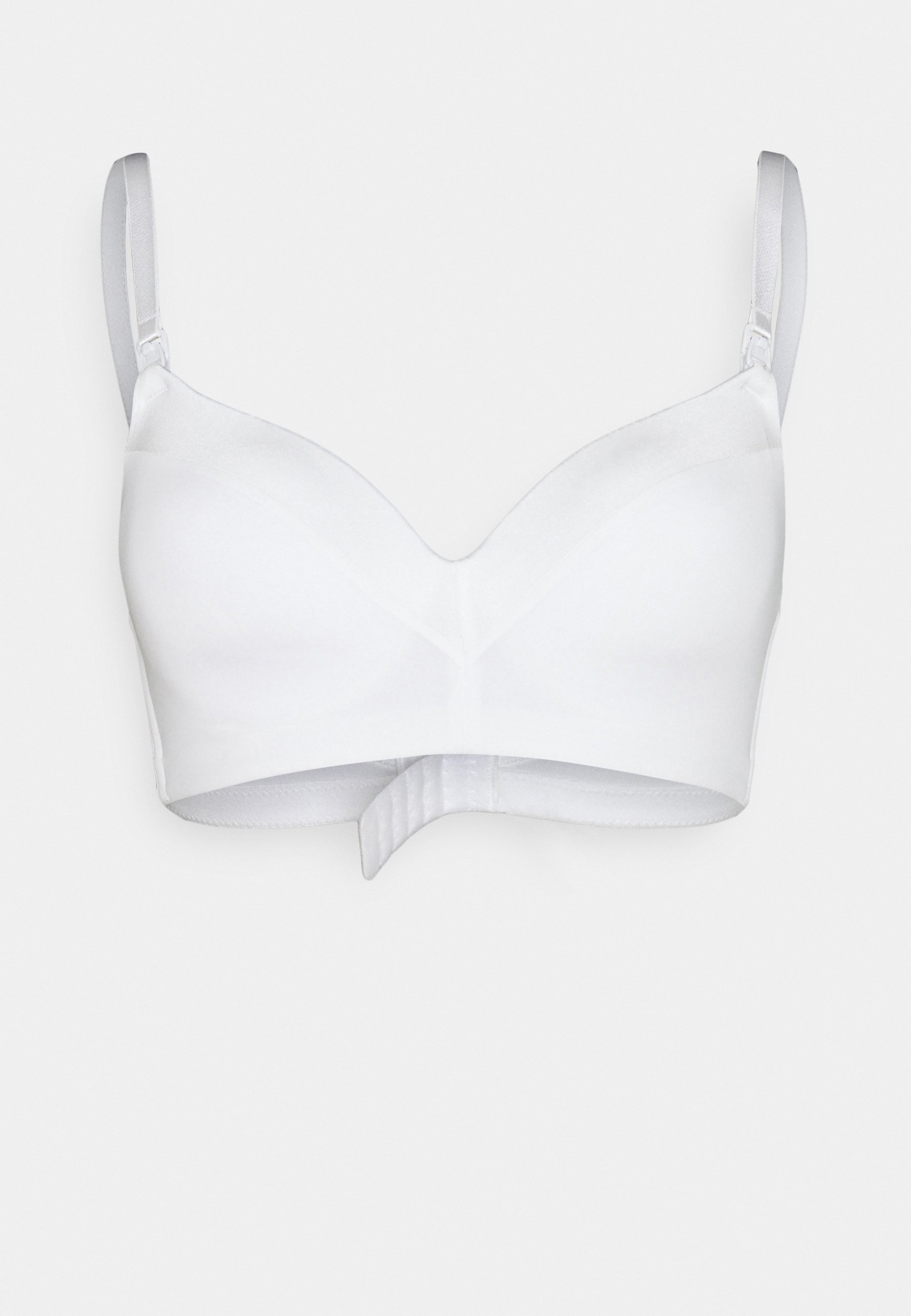 Lindex MATT SHINY NURSING BRA - Sutiã camiseta - preto