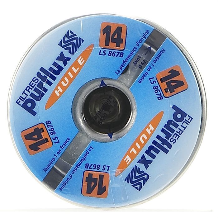 Filtro de óleo Purflux nº 14 LS867BY