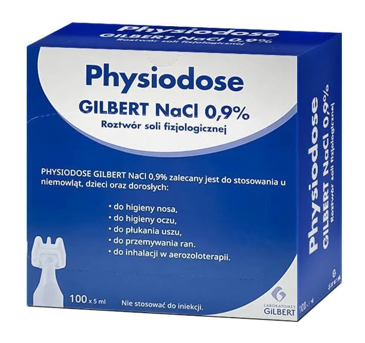 Gilbert Nacl 0,9% Płyn, Ampułki