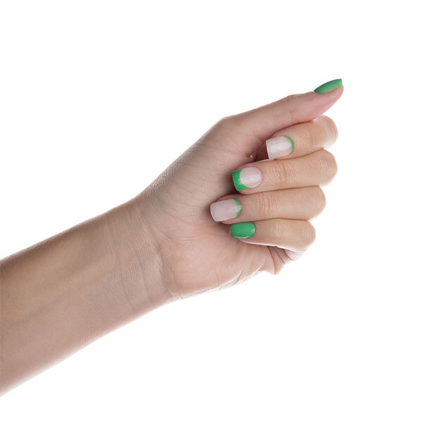 Nail HQ Unghie quadrate color smeraldo Dream