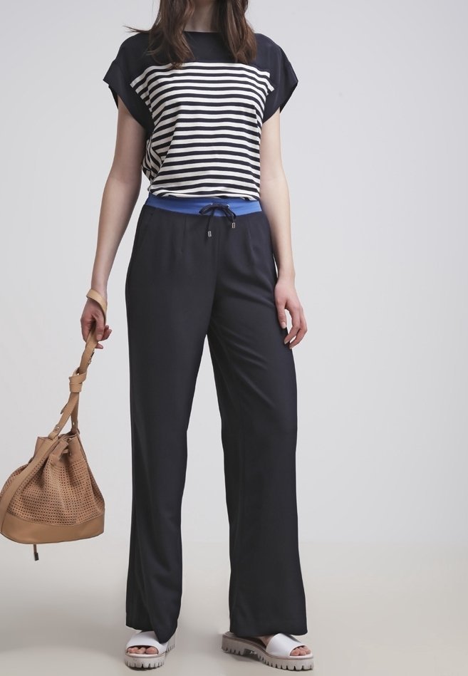 Pantaloni KIOMI - blu scuro