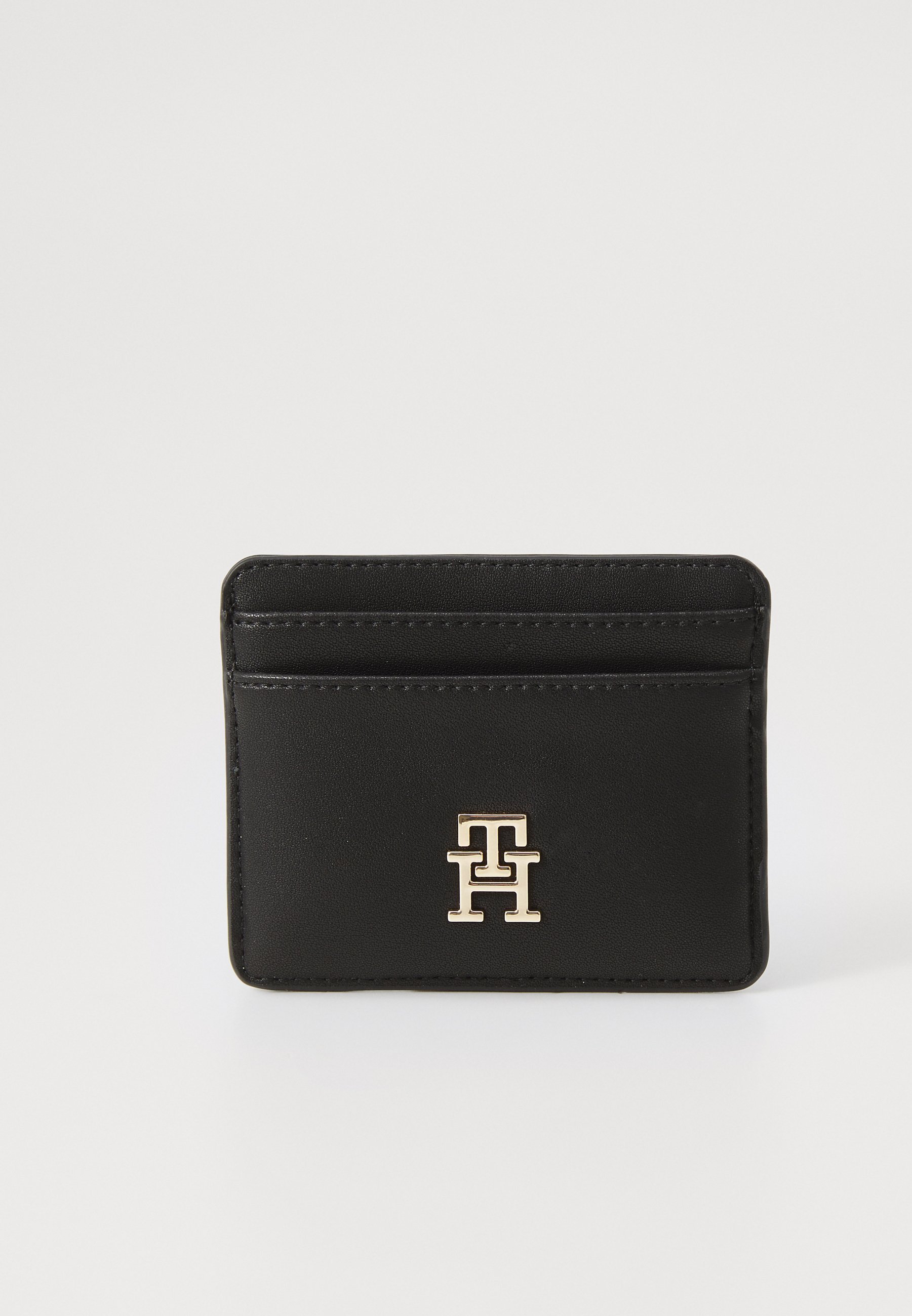 Tommy Hilfiger FEMININE CC HOLDER - Portemonnee - zwart