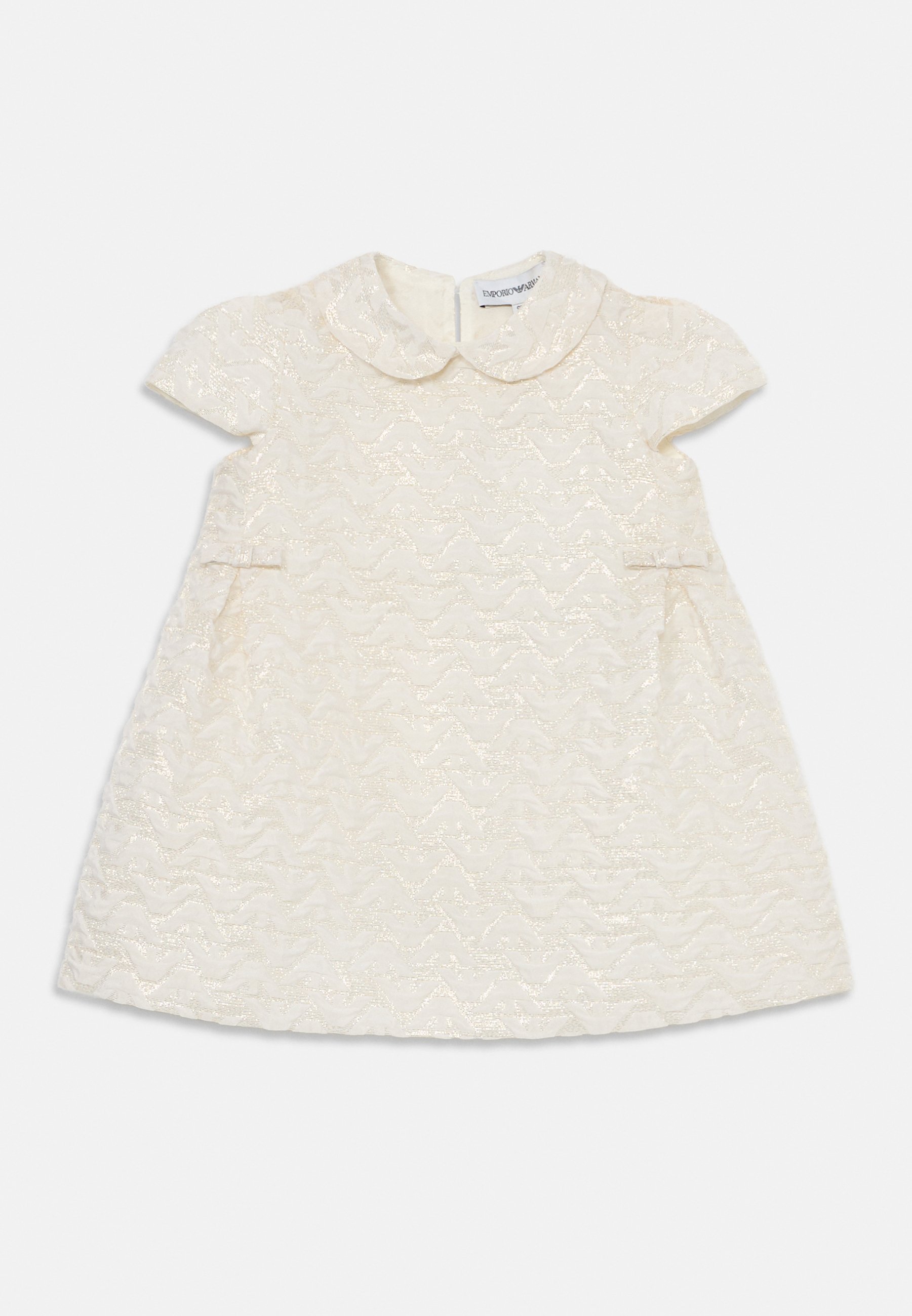 Robe Emporio Armani - Robe de cocktail / Robe de soirée - blanche/dorée