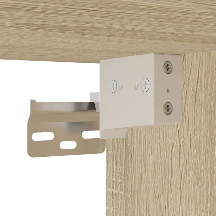 Badkamermeubelset - WIENS - 4-delig - Sonoma eikenhout - Samengesteld hout - 41x38,5x46 cm