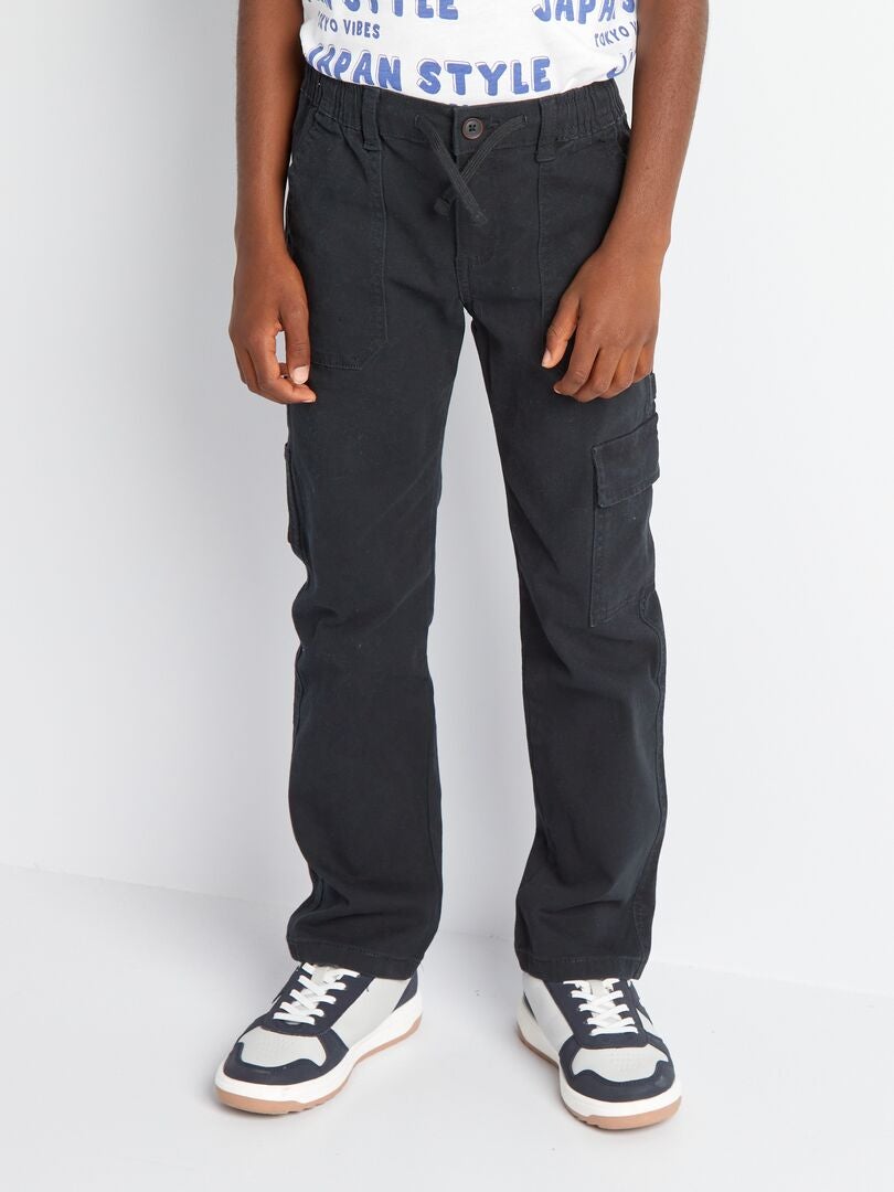 Calça cargo - preta