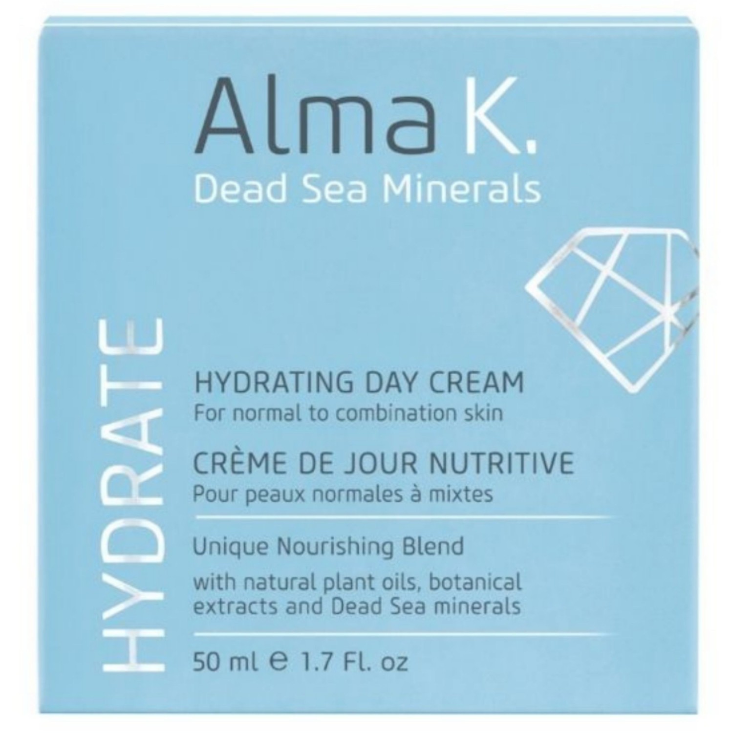 Alma K Crème de Jour Nutritive pour Peaux Normales à Mixtes