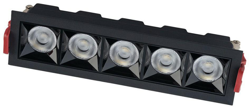 Oprawa Podtynkowa MIDI Czarny 20W