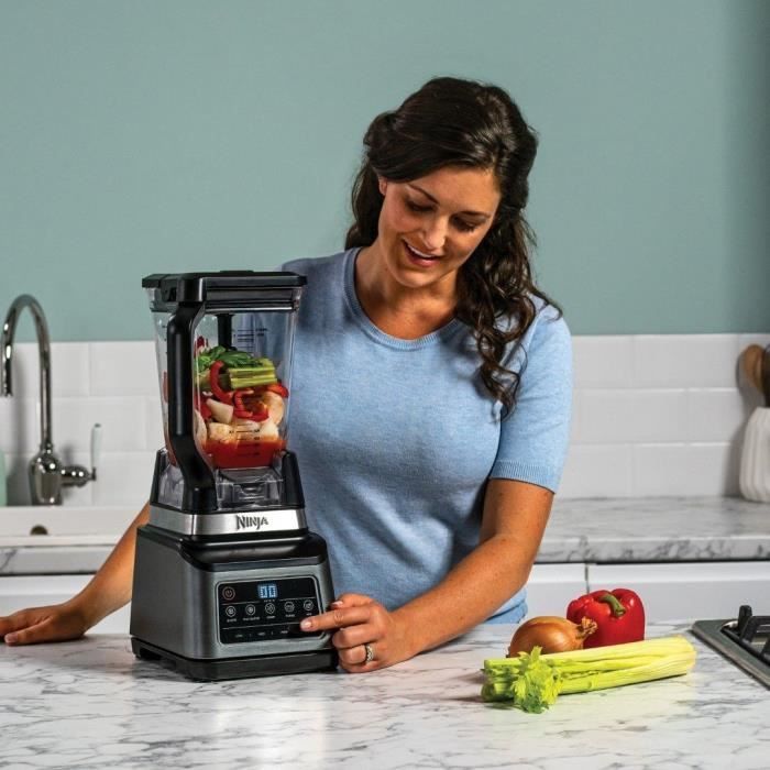 Robot multifunzione Ninja: robot da cucina, frullatore multifunzione e robot da cucina personale - BN800EU 3-in-1 Auto-IQ