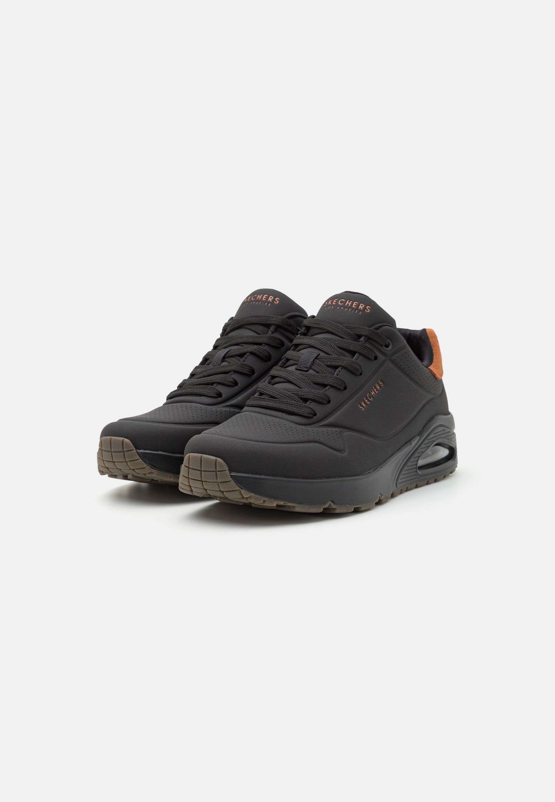 Skechers Sport UNO - Tenisky - čierne/gaštanové