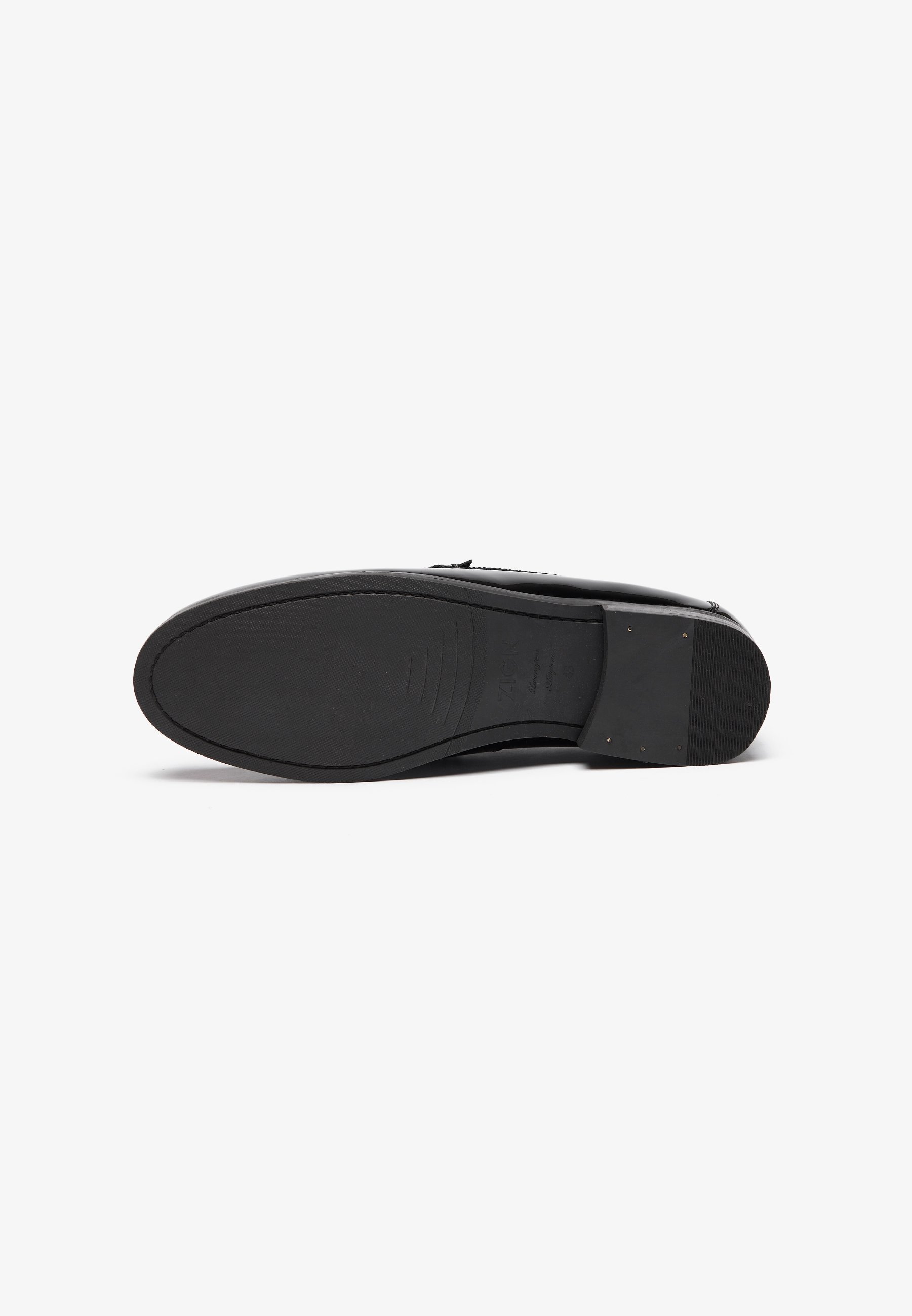 Zign LEATHER - Instappers - zwart