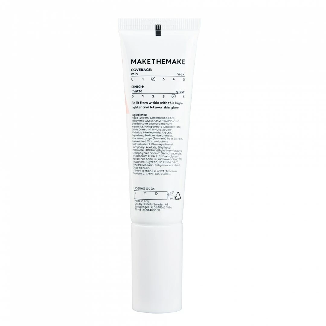 Iluminator cu difuzor de lumină cu aromă hialuronic 30 ml - MAKETHEMAKE
