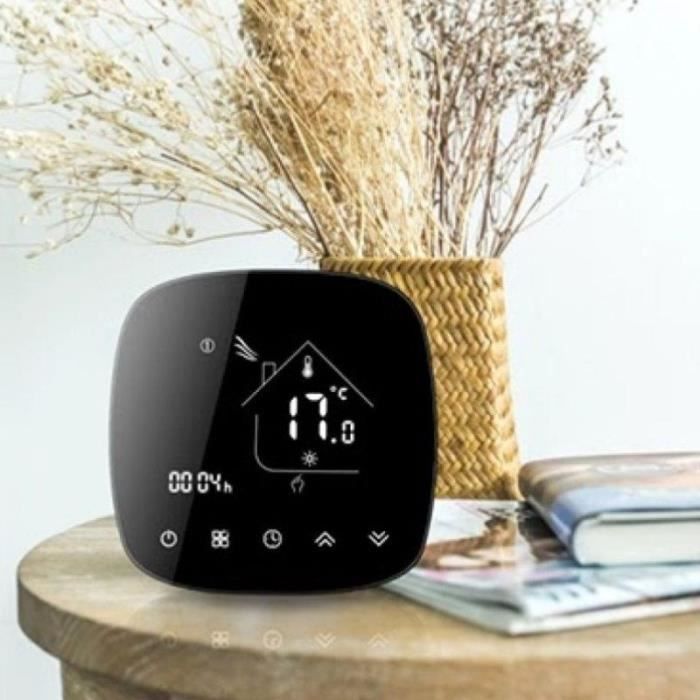 Termostato inteligente SILUMEN para aquecimento elétrico - Programável - Controle remoto