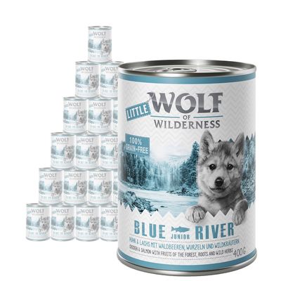 Little Wolf of Wilderness kímélő csomag 24 x 400 g