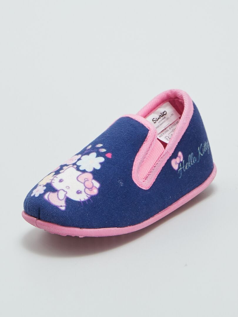 Hello Kitty lage slippers - blauw