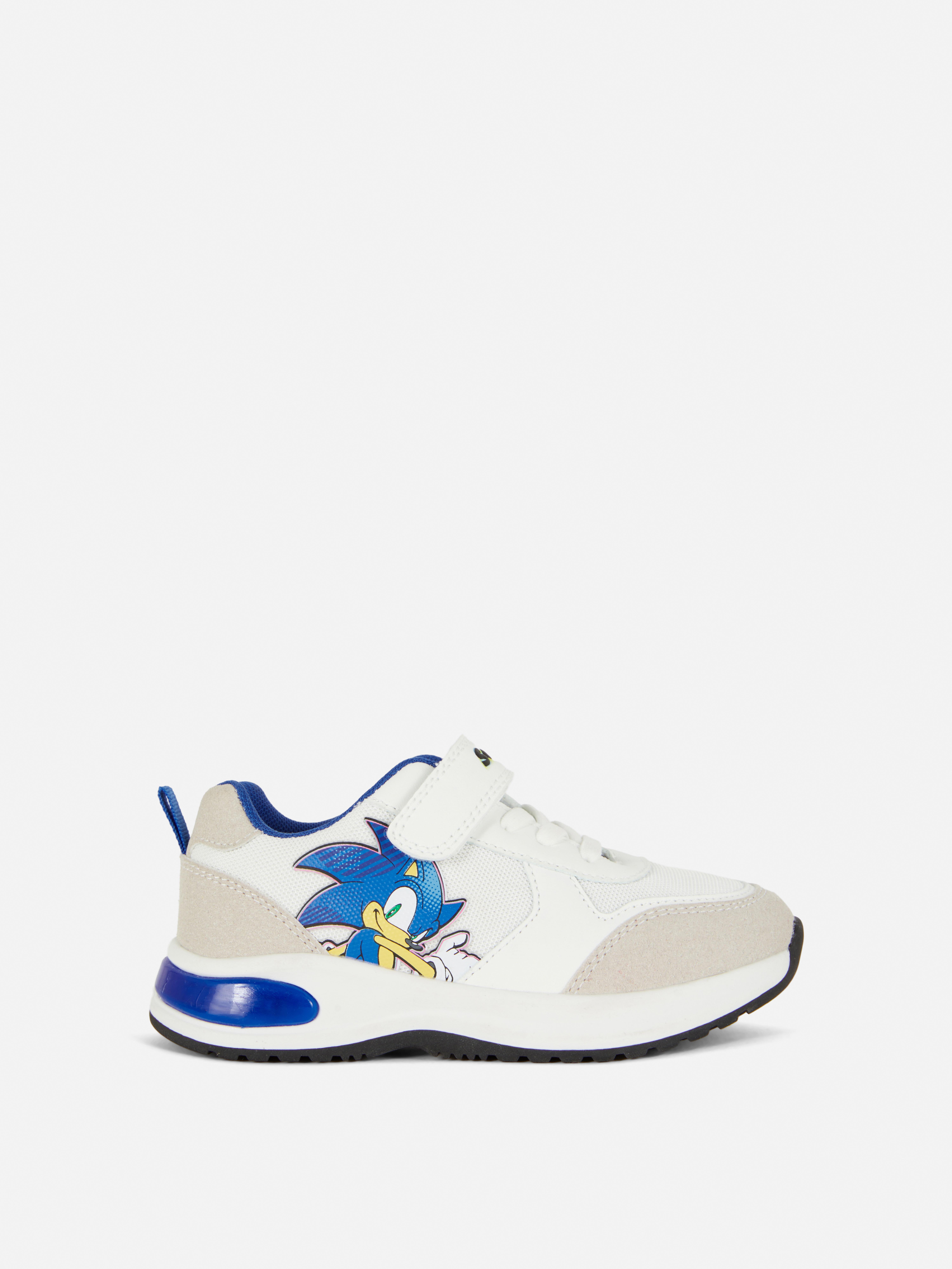 Teniși luminoși Sonic The Hedgehog Acești pantofi luminoși cu talpă joasă și imprimeu Sonic devin rapid favoriti