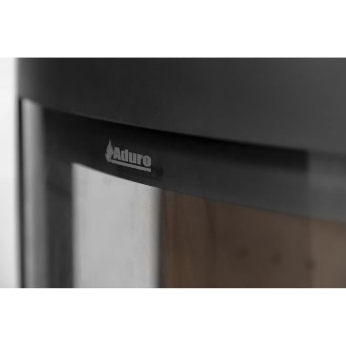 Estufa de leña ADURO 21 - 50240 - 6,5 kW - Negra