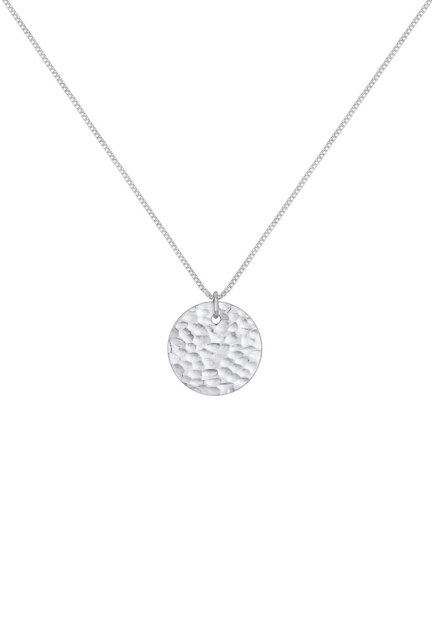 Elli Plaquettes Cercle Battues Femme - (925/1000) Argent