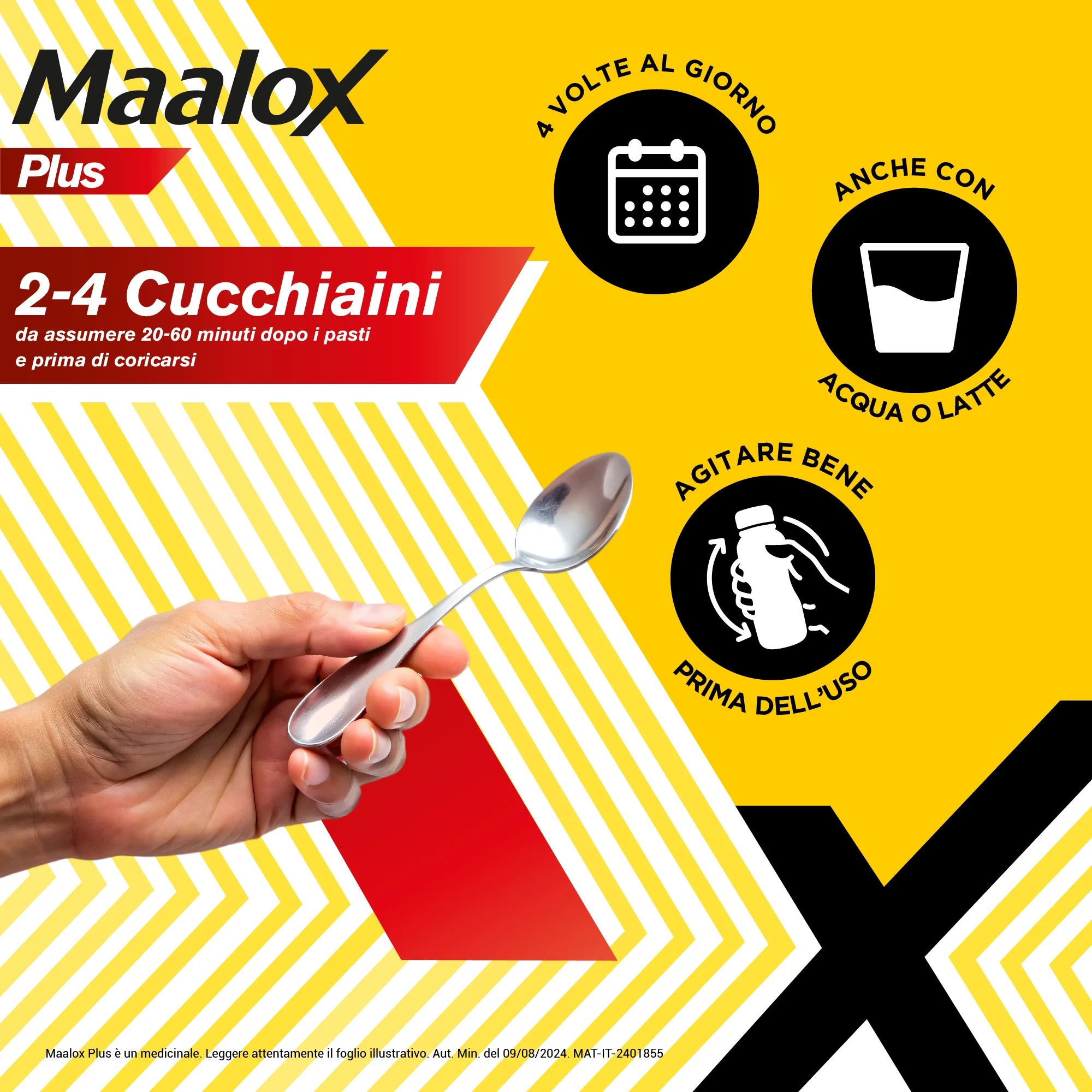 MAALOX Maalox Plus orale suspensie met citroensmaak 250 ml Antacidum
