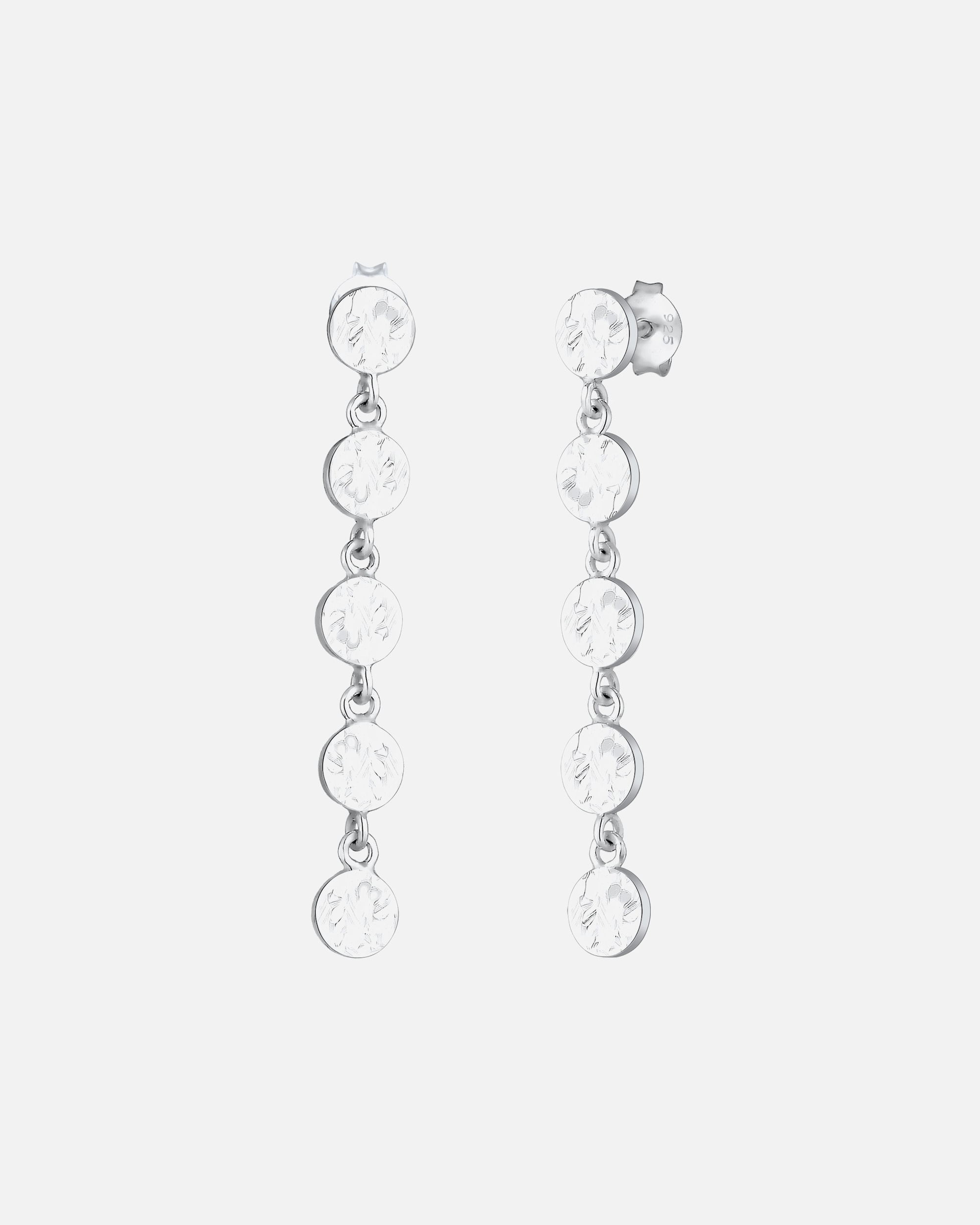 Elli Plaquettaires Antique Boucles d'oreilles Femme - (925/1000) Argent