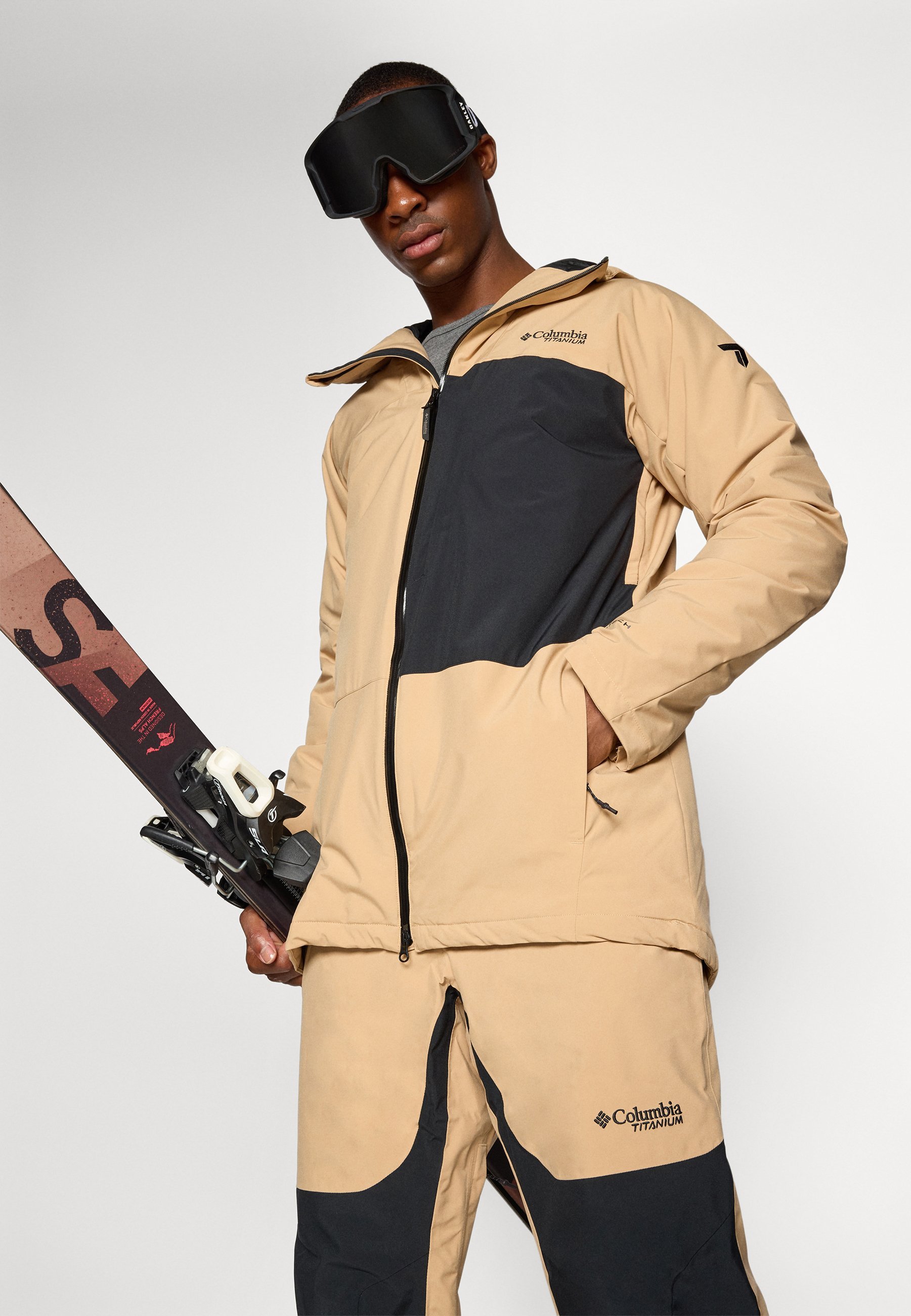 Giacca Columbia WINTER DISTRICT™ - Giacca da sci - canoa/nero