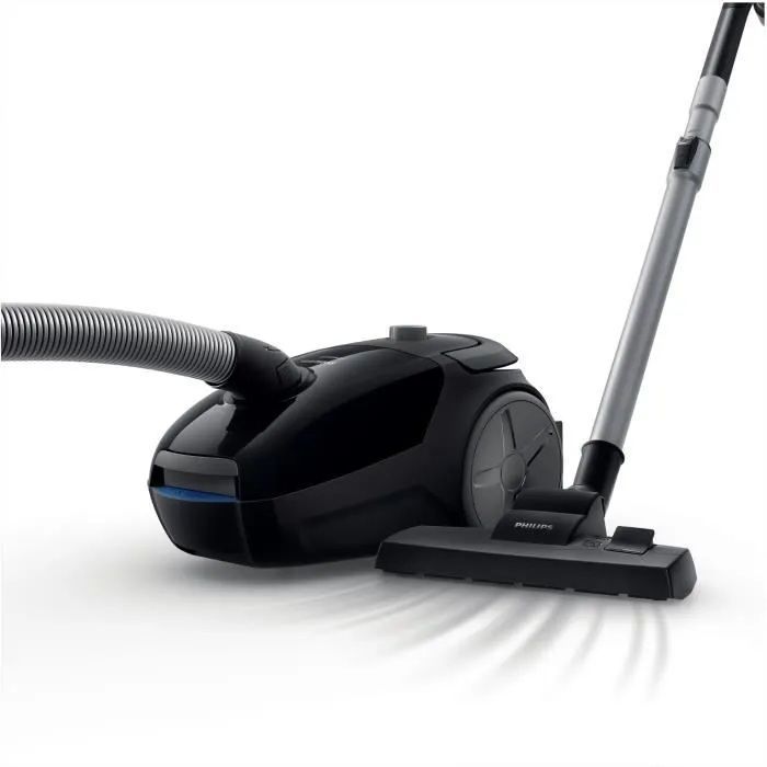 Aspirapolvere con sacchetto - PHILIPS FC8241/09 - Serie 2000 PowerGo - 750W - 77dB - Nero intenso