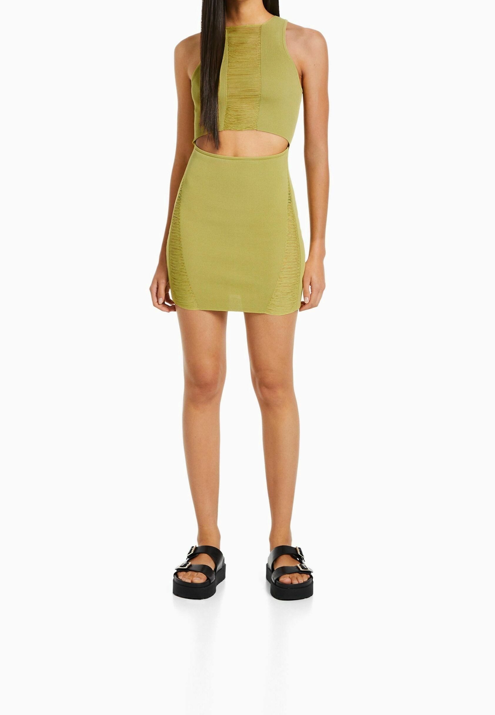 Abito Bershka Shift - verde