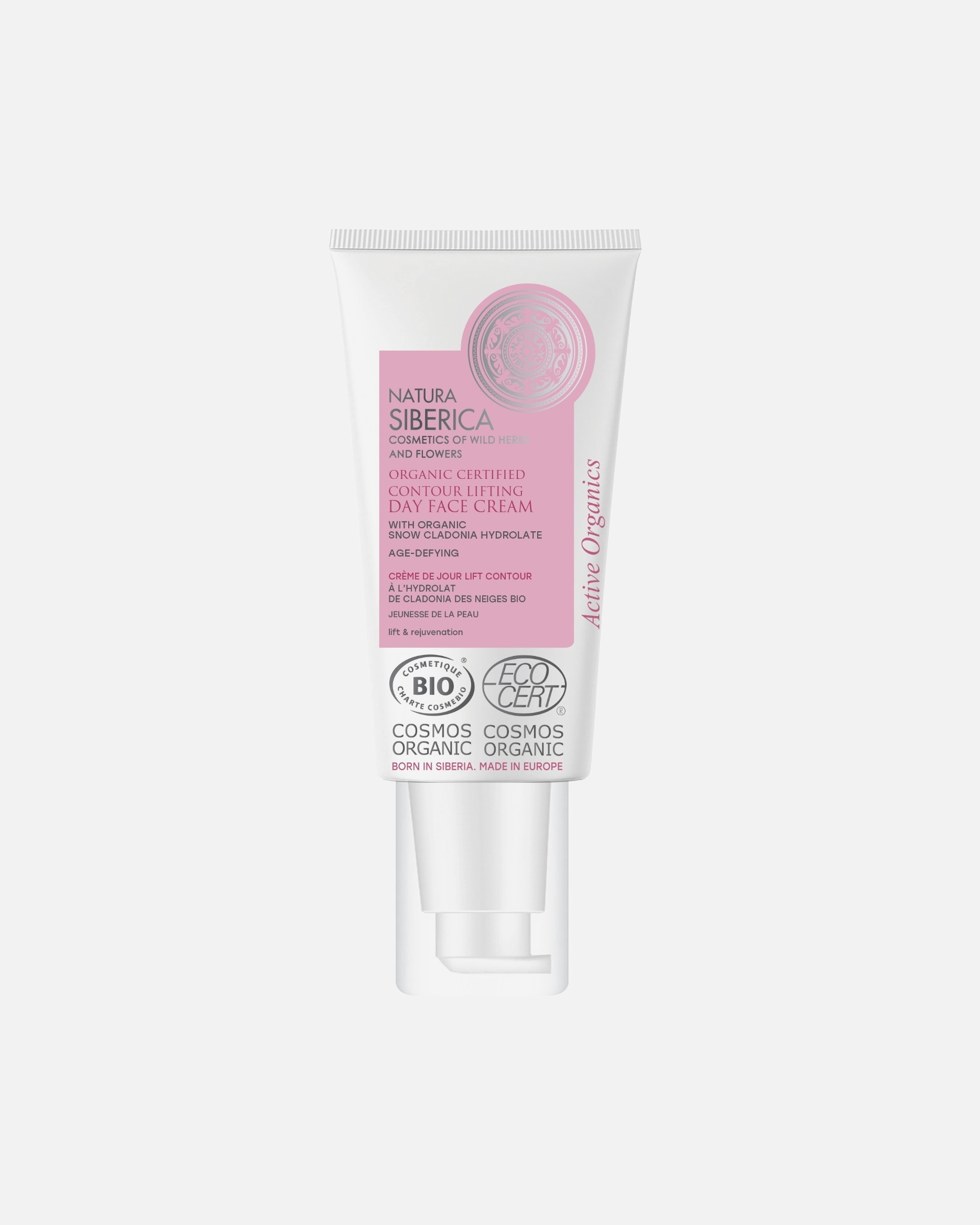 Natura Siberica Crème de Jour BIO Lift Contour Jeunesse de la Peau à la Cladonia des Neiges