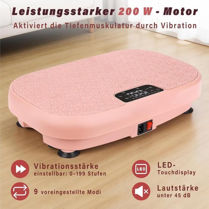 Trilplatform - NETTLIFE - 199 niveaus - 9 programma's - draagvermogen 150 kg