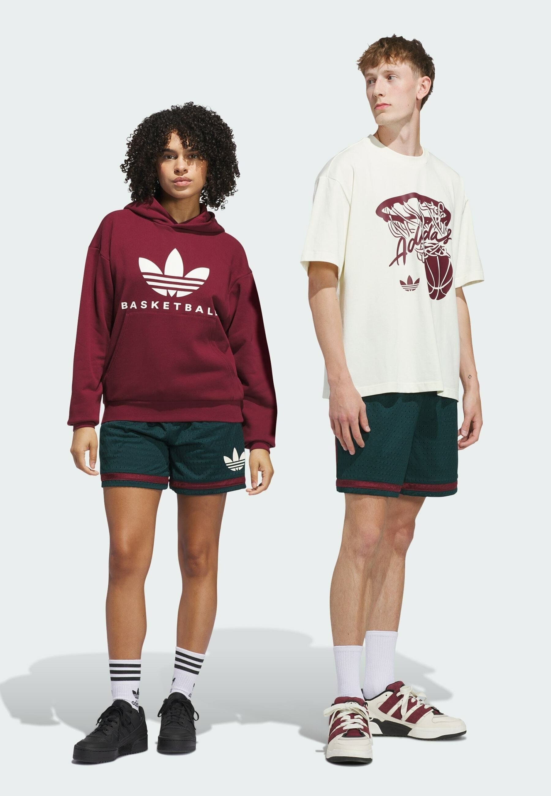 adidas Originals WARP UNISEX - Trainingsbroek - aurora ivy shadow red