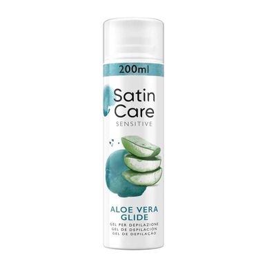 Gillette Satin Care Aloe Vera -parranajogeeli 200 ml